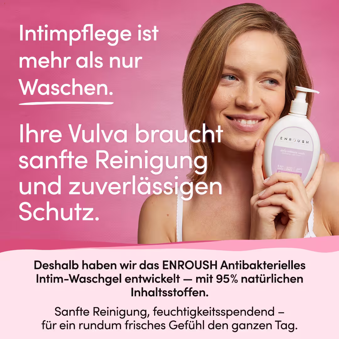 Sanfte Intimreinigung