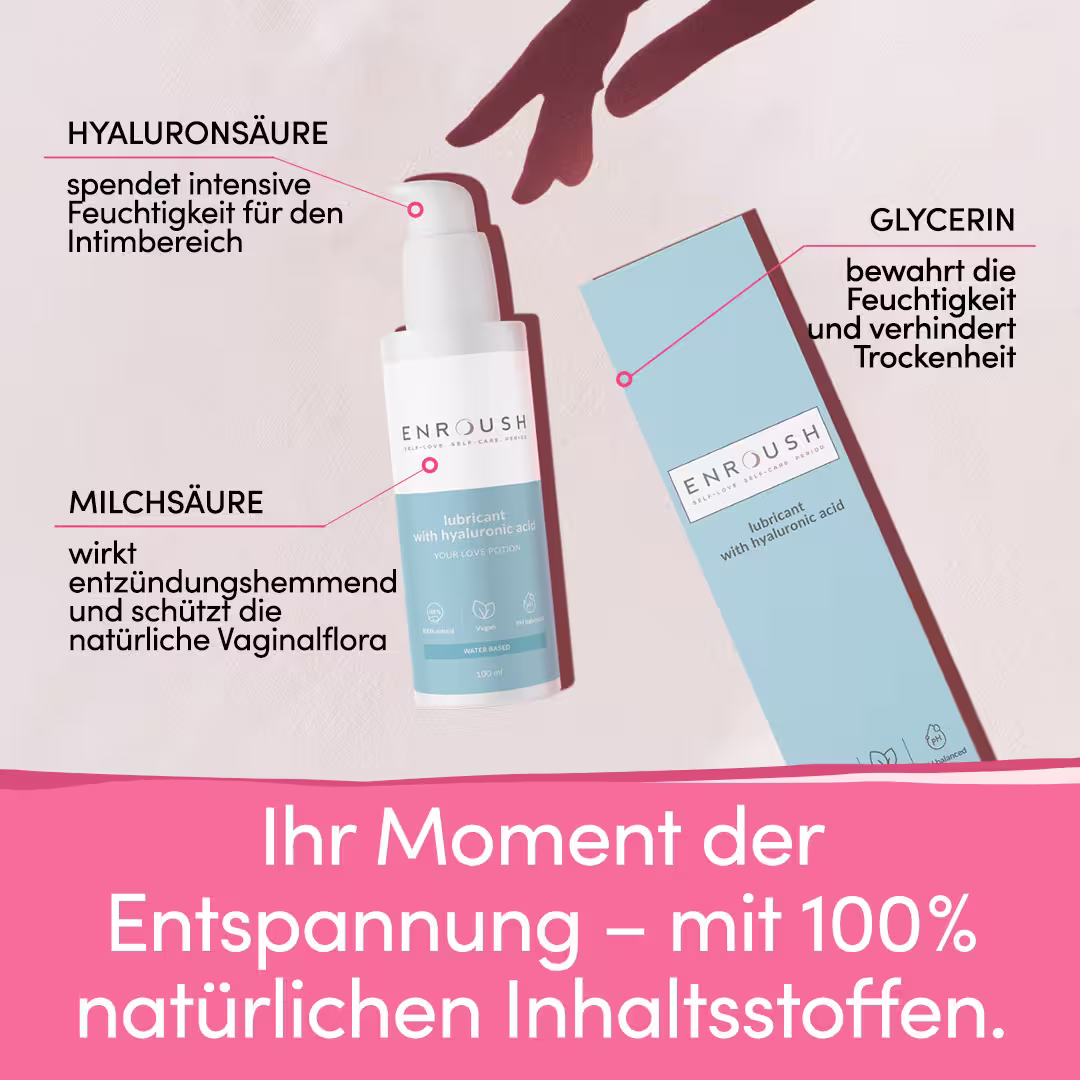 Gleitgel mit Hyaluronsäure