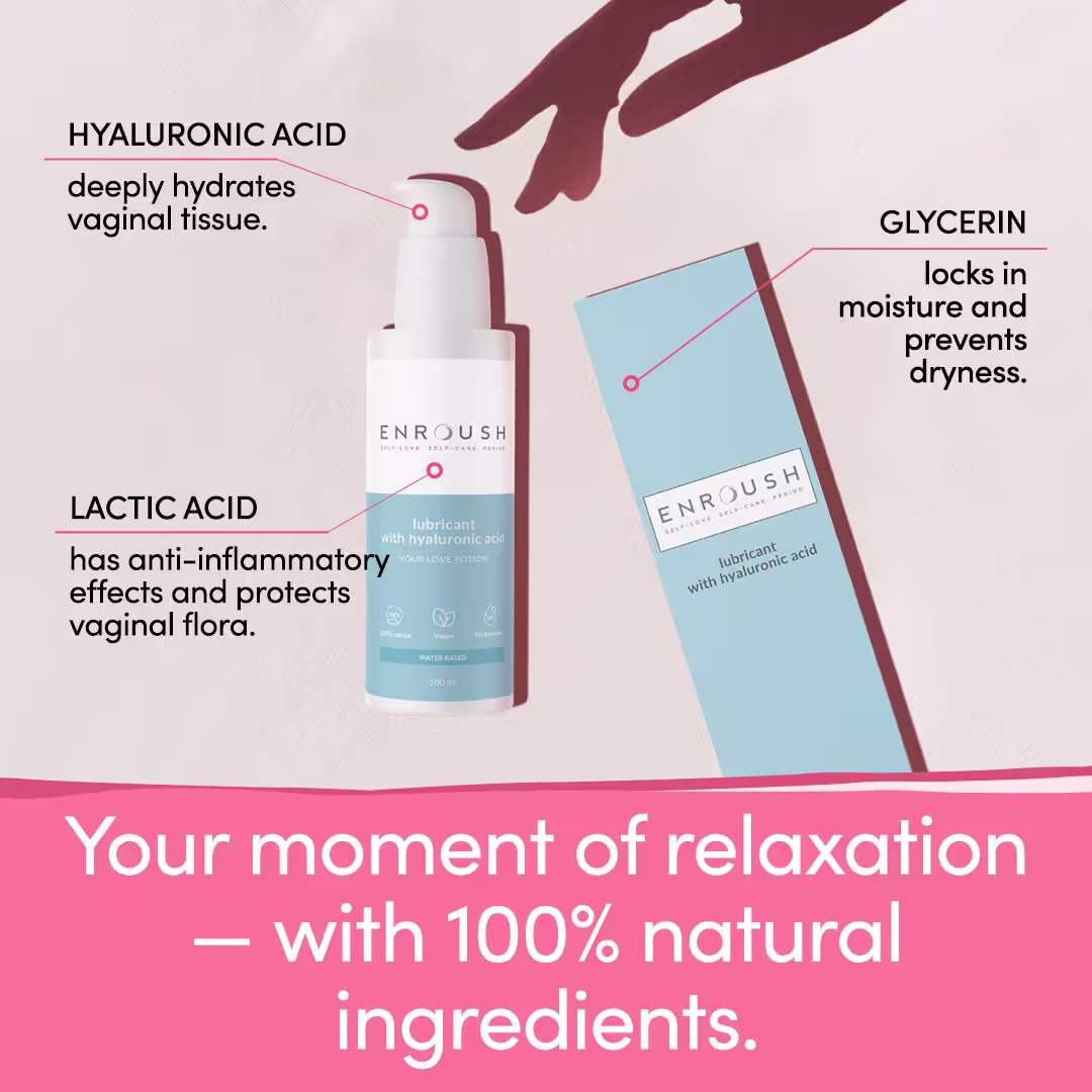 Lubricant with Hyaluronic Acid