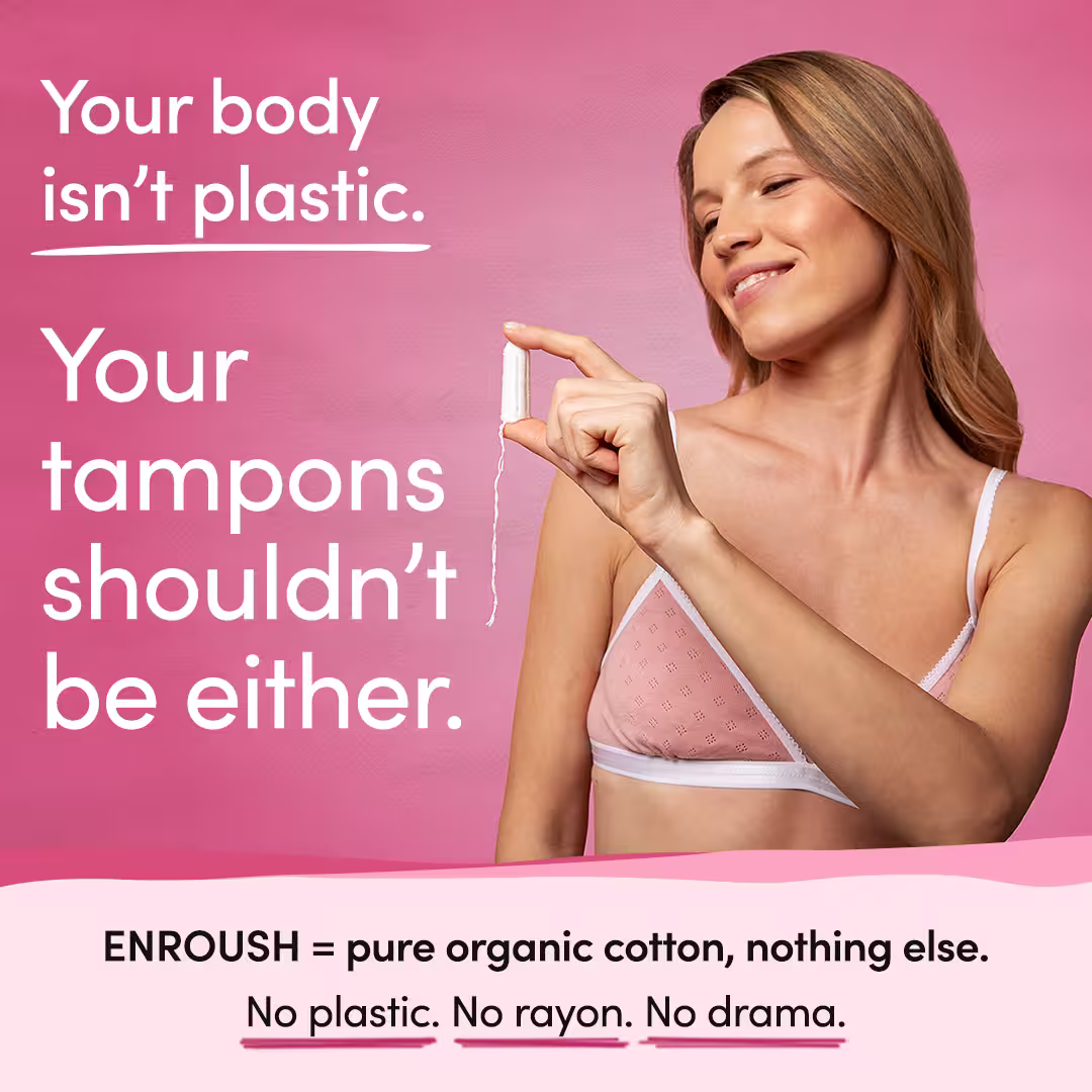 Normal organic tampons