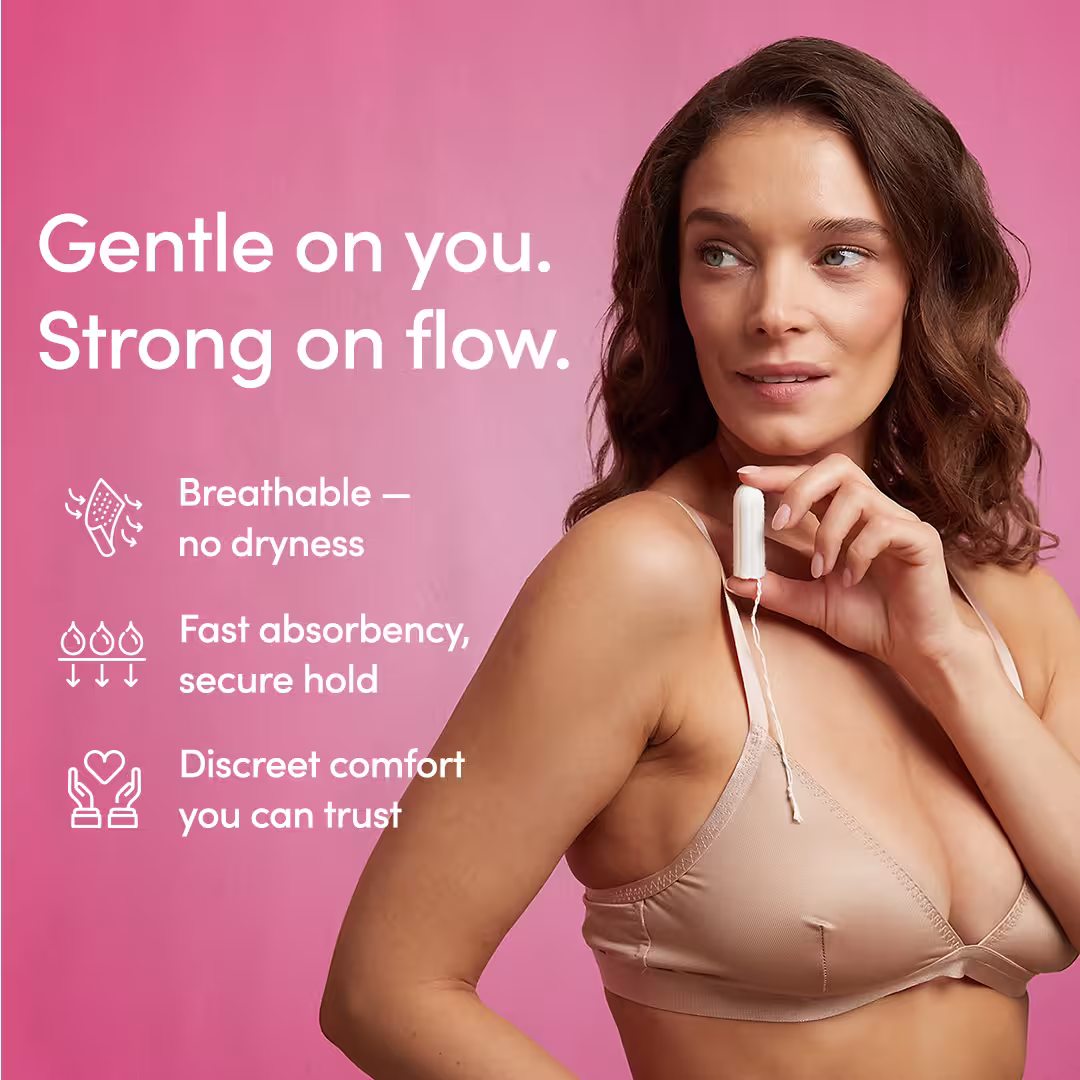 Normal organic tampons