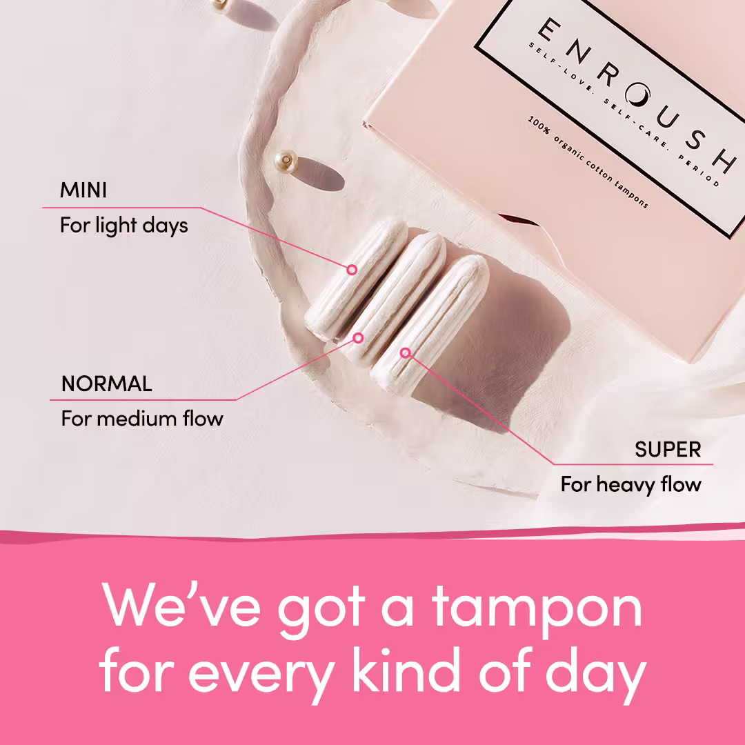 Normal organic tampons