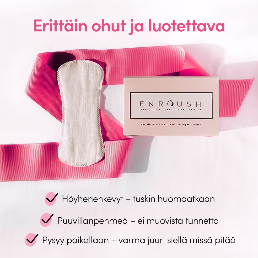 Tavalliset orgaaniset pikkuhousunsuojat