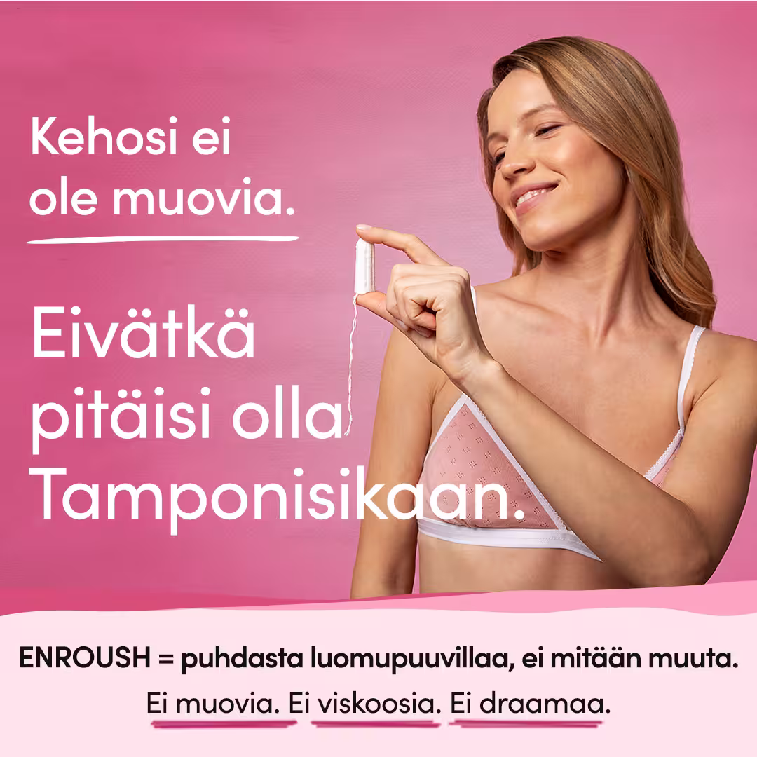 Mini orgaaniset tamponit