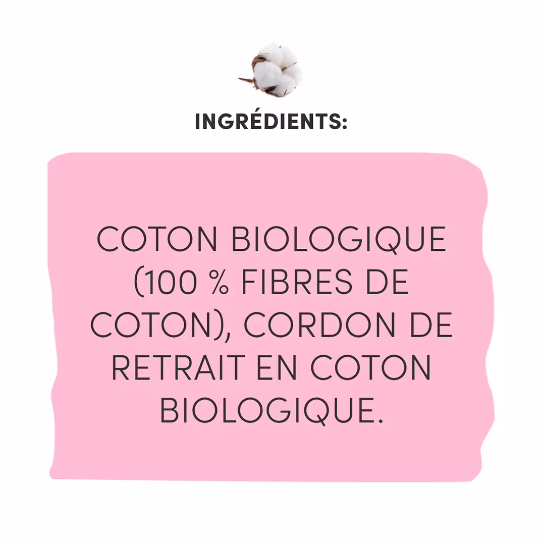 Tampons bio normaux