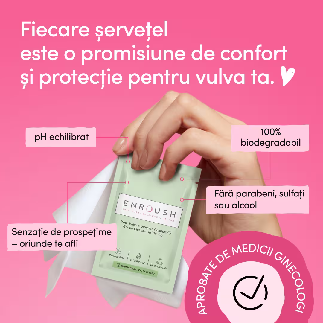 Șervețele intime biodegradabile