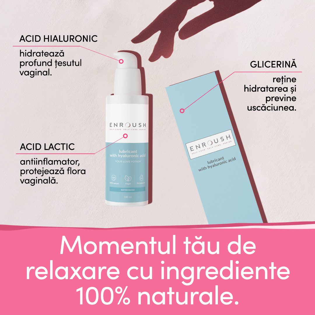 Lubrifiant cu Acid Hialuronic